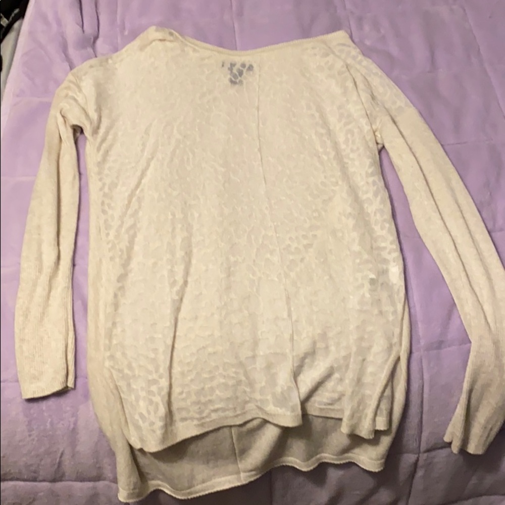 Cream/ivory top